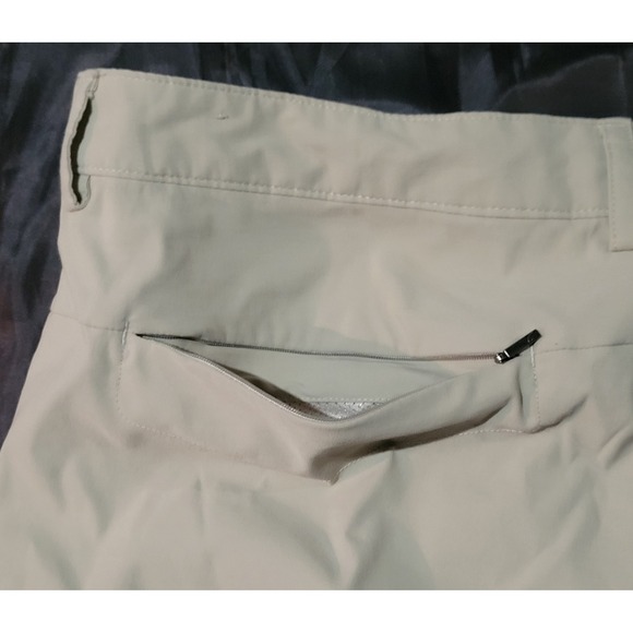 The North Face Rockaway Shorts Men's 40 Quick Dry Nylon Stretch Beige NF00CE6K - Picture 12 of 13